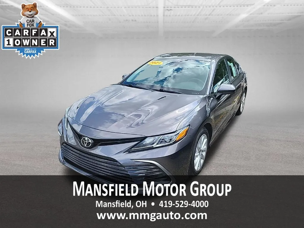 Gray 2021 Toyota Camry LE for sale in Mansfield, OH