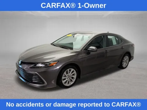 Photos of 2021 Toyota Camry LE for sale in Mansfield, OH at Clement Honda of Mansfield