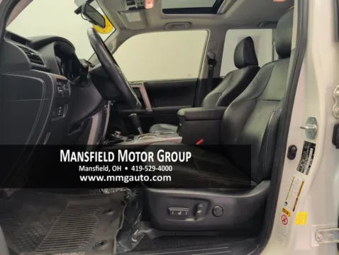 White 2017 Toyota 4Runner Limited for sale in Mansfield, OH