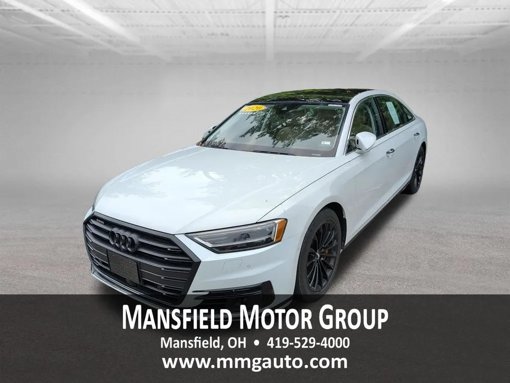 White 2020 Audi A8 L 60 for sale in Mansfield, OH