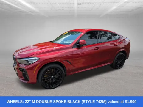 Another view of 2022 BMW X6 M50i for sale in Mansfield, OH at Clement Volvo Cars of Mansfield