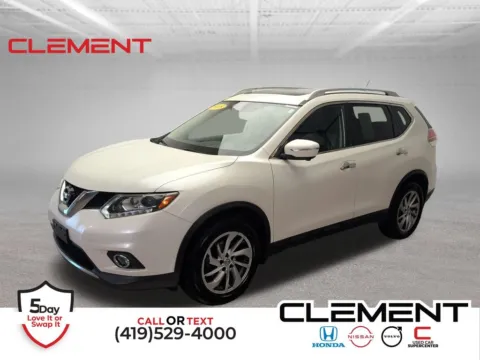 White 2015 Nissan Rogue SL for sale in Mansfield, OH