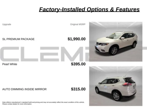More photos of 2015 Nissan Rogue SL at Clement Volvo Cars Mansfield, OH