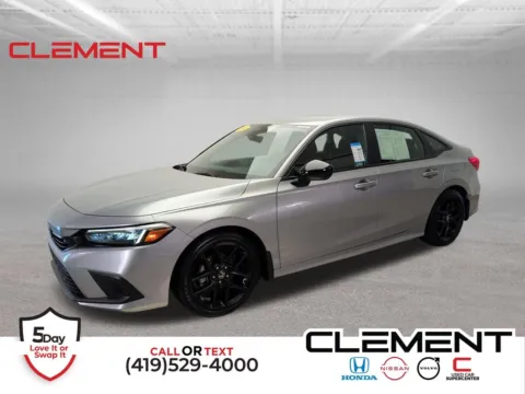 Silver 2024 Honda Civic Sport for sale in Mansfield, OH