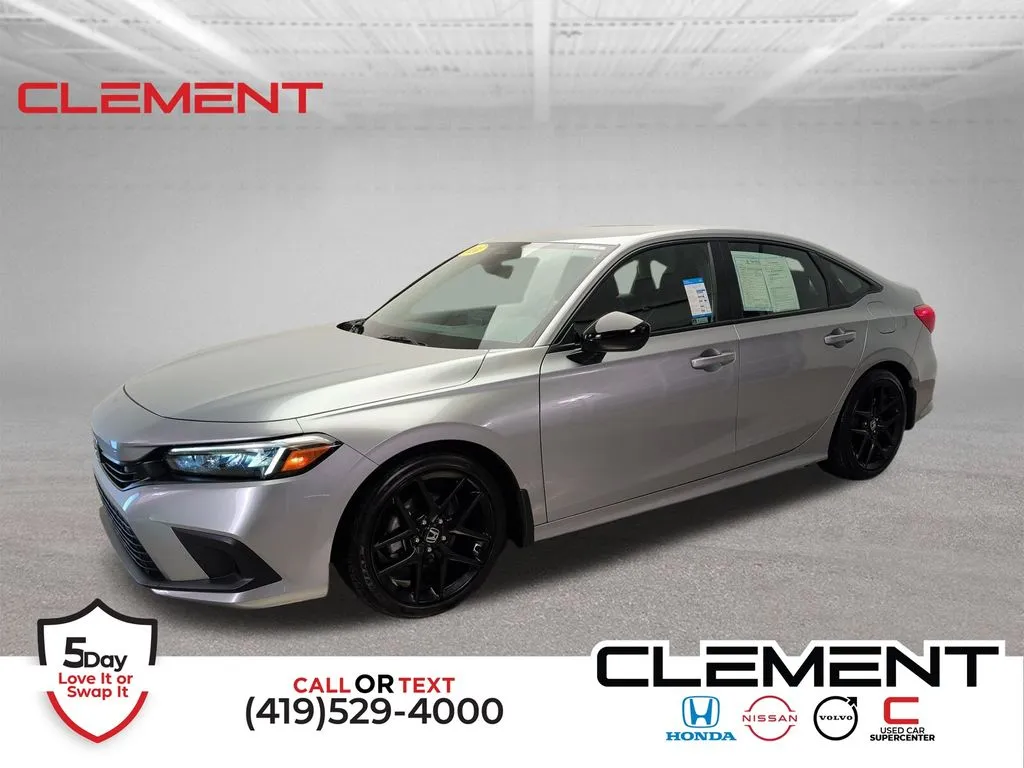 Silver 2024 Honda Civic Sport for sale in Mansfield, OH