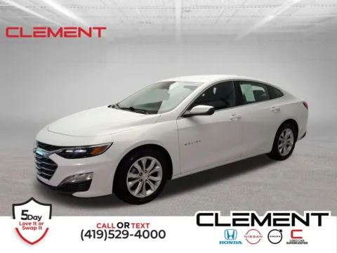 White 2024 Chevrolet Malibu LT for sale in Mansfield, OH