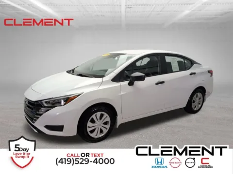 White 2025 Nissan Versa 1.6 S for sale in Mansfield, OH