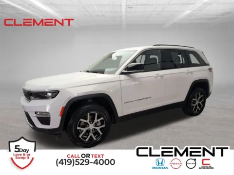 White 2023 Jeep Grand Cherokee Limited for sale in Mansfield, OH