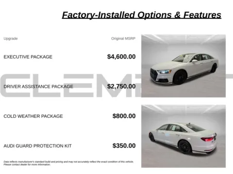 More photos of 2020 Audi A8 L 60 at Clement Volvo Cars Mansfield, OH