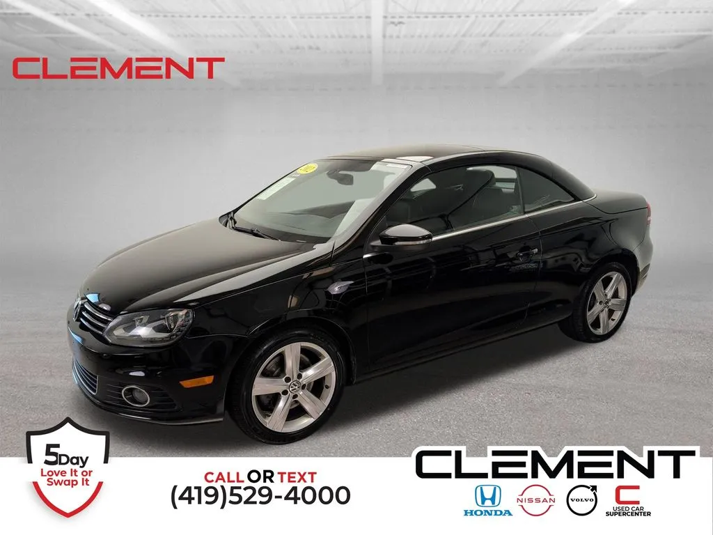 Black 2012 Volkswagen Eos Lux for sale in Mansfield, OH