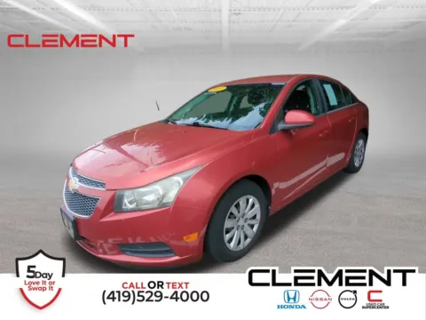 Red 2011 Chevrolet Cruze 1LT for sale in Mansfield, OH