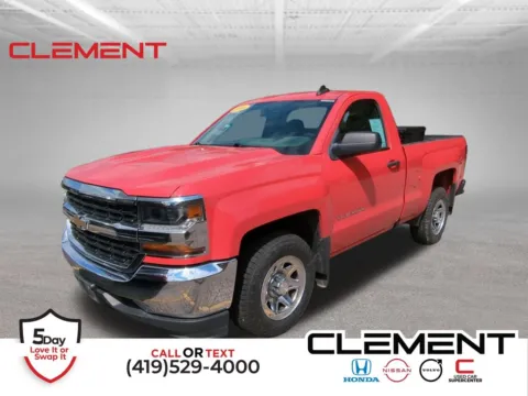 Red 2016 Chevrolet Silverado 1500 LS for sale in Mansfield, OH