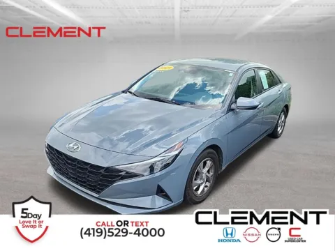 Gray 2021 Hyundai Elantra SE for sale in Mansfield, OH