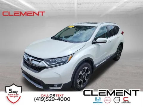 White 2018 Honda CR-V Touring for sale in Mansfield, OH