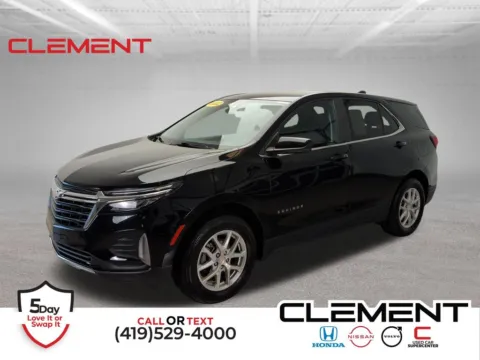 Black 2022 Chevrolet Equinox LT for sale in Mansfield, OH