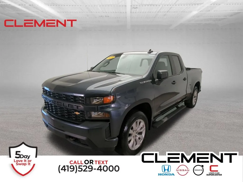 Gray 2020 Chevrolet Silverado 1500 Custom for sale in Mansfield, OH