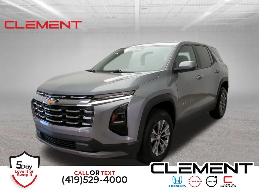 Gray 2025 Chevrolet Equinox LT for sale in Mansfield, OH