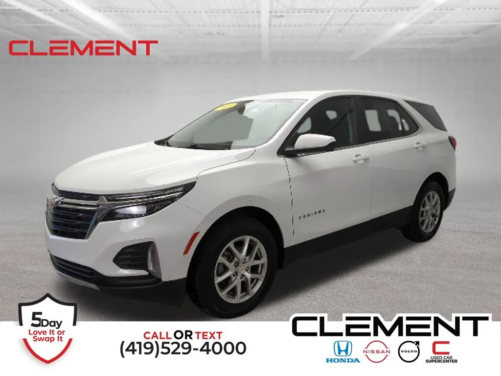 White 2023 Chevrolet Equinox LT for sale in Mansfield, OH