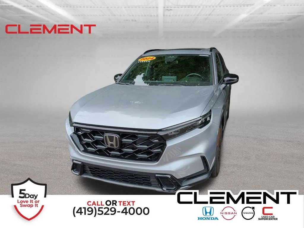 Silver 2024 Honda CR-V Hybrid Sport for sale in Mansfield, OH