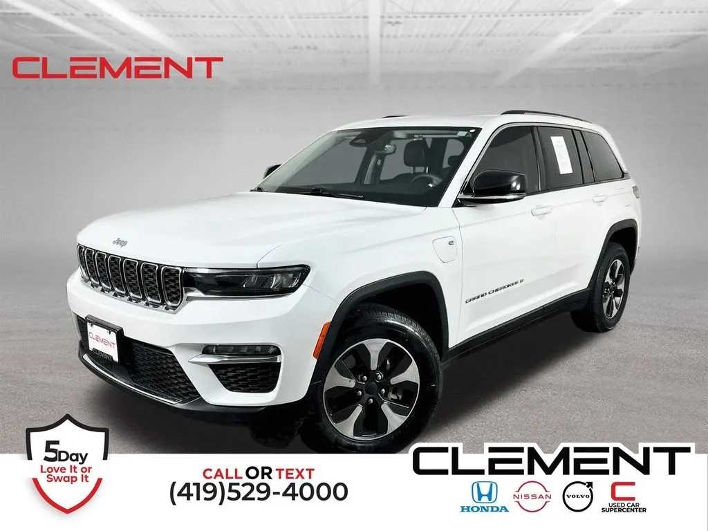 White 2023 Jeep Grand Cherokee 4xe for sale in Mansfield, OH