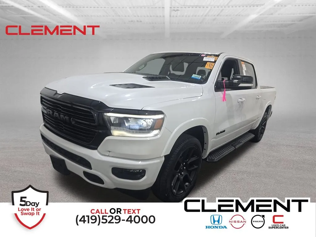 White 2022 Ram 1500 Laramie for sale in Mansfield, OH