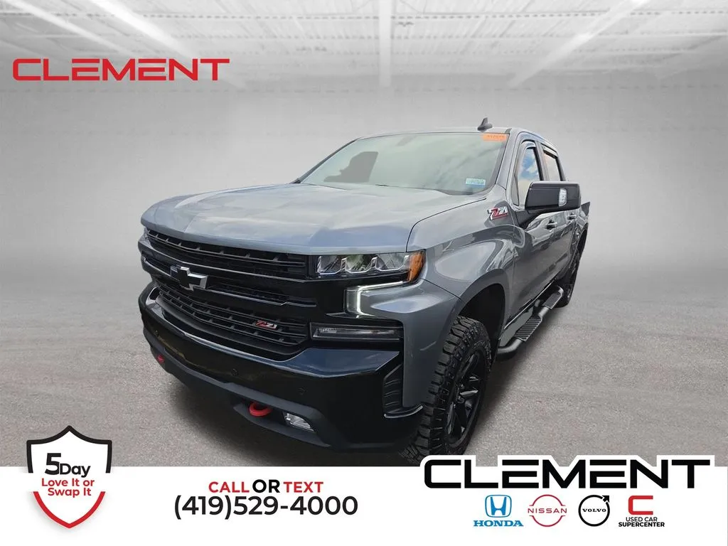 Gray 2022 Chevrolet Silverado 1500 LTD LT Trail Boss for sale in Mansfield, OH