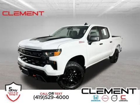 White 2025 Chevrolet Silverado 1500 Custom Trail Boss for sale in Mansfield, OH
