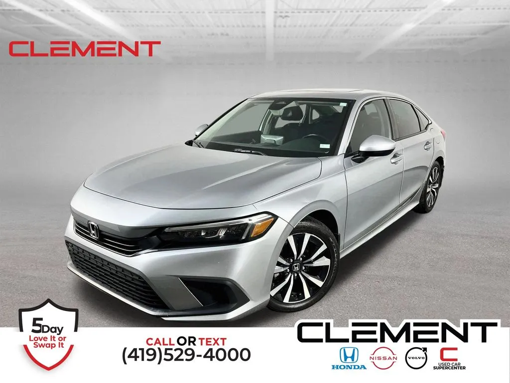 Silver 2022 Honda Civic EX for sale in Mansfield, OH