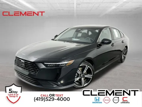 Black 2024 Honda Accord Hybrid Sport for sale in Mansfield, OH