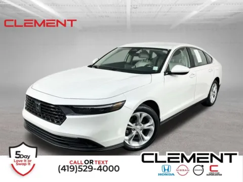 White 2024 Honda Accord LX for sale in Mansfield, OH