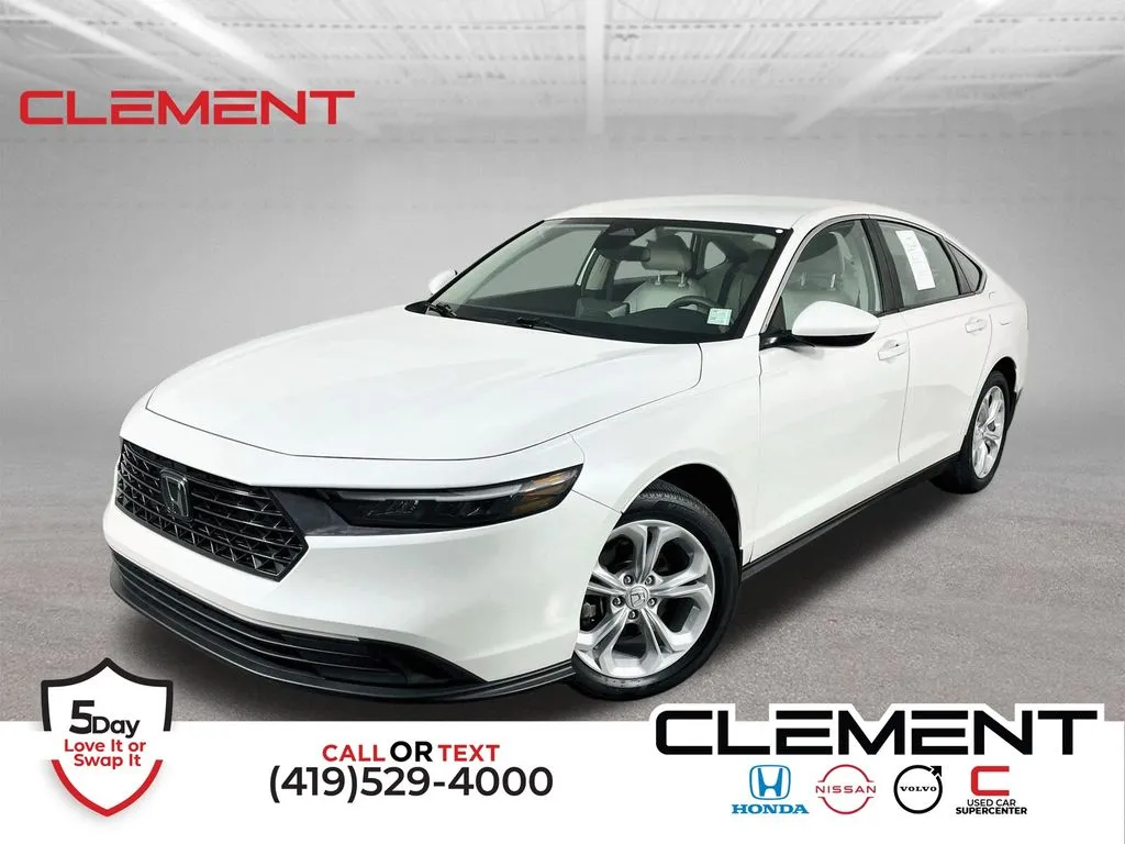 White 2024 Honda Accord LX for sale in Mansfield, OH