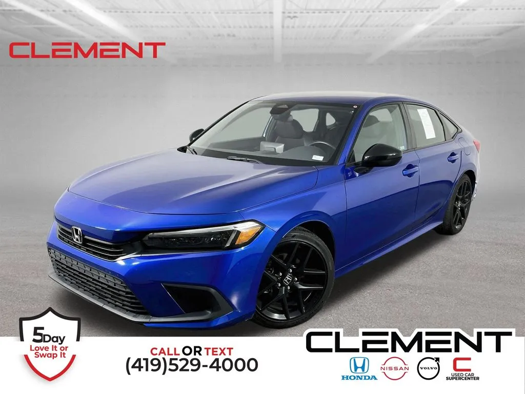 Blue 2024 Honda Civic Sport for sale in Mansfield, OH