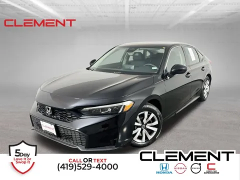 Black 2026 Honda Civic LX for sale in Mansfield, OH