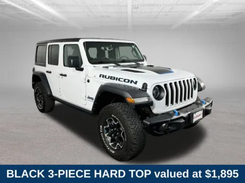 Another view of 2023 Jeep Wrangler Rubicon 4xe for sale in Mansfield, OH at Clement Volvo Cars Mansfield