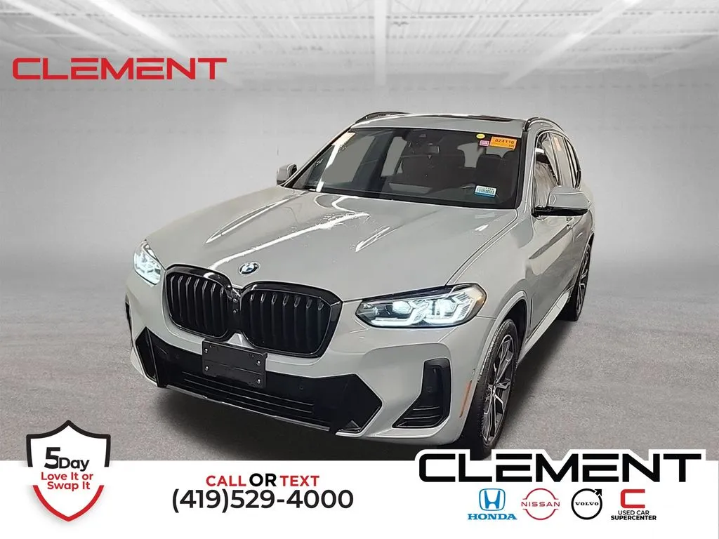 Gray 2022 BMW X3 xDrive30i for sale in Mansfield, OH