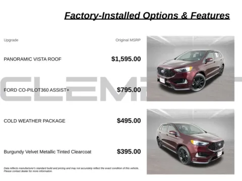 More photos of 2020 Ford Edge ST Line at Clement Volvo Cars Mansfield, OH