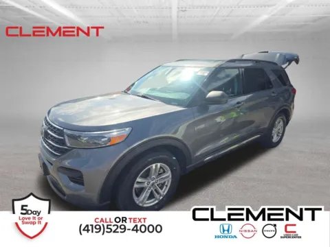 Gray 2022 Ford Explorer XLT for sale in Mansfield, OH