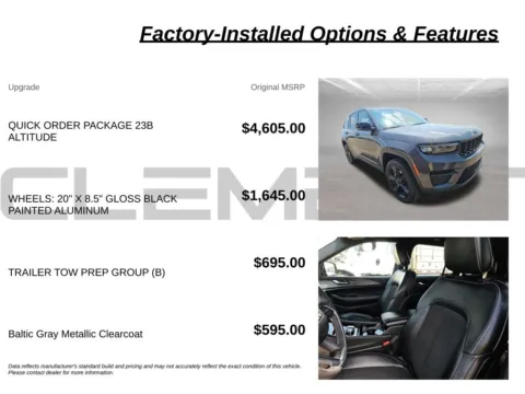 More photos of 2023 Jeep Grand Cherokee Altitude X at Clement Volvo Cars Mansfield, OH