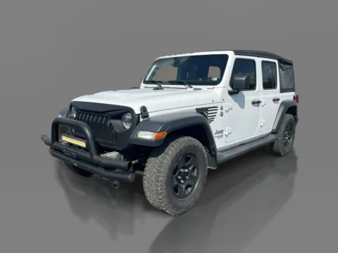 White 2020 Jeep Wrangler Unlimited 4d SUV 4WD Sport for sale in Sedalia, MO