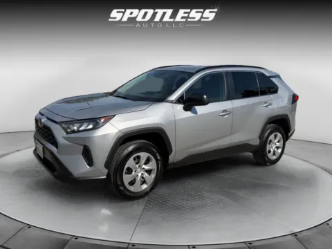 Silver 2021 Toyota RAV4 LE for sale in San Antonio, TX