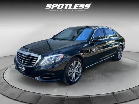 Black 2015 Mercedes-Benz S-Class S 550 for sale in San Antonio, TX