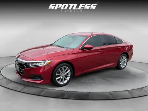 Red 2021 Honda Accord LX for sale in San Antonio, TX