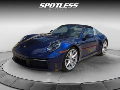 Blue 2022 Porsche 911 Targa 4S for sale in San Antonio, TX