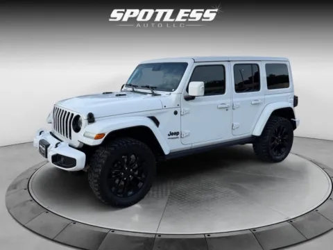 White 2022 Jeep Wrangler Unlimited High Altitude for sale in San Antonio, TX