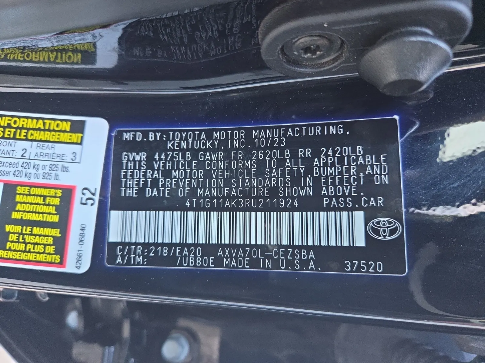Toyota Camry photo 17