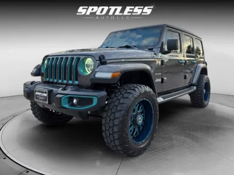 Another view of 2018 Jeep Wrangler Unlimited Sahara for sale in San Antonio, TX at Spotless Auto I-10