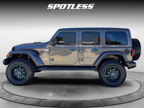 Another view of 2018 Jeep Wrangler Unlimited Sahara for sale in San Antonio, TX at Spotless Auto I-10