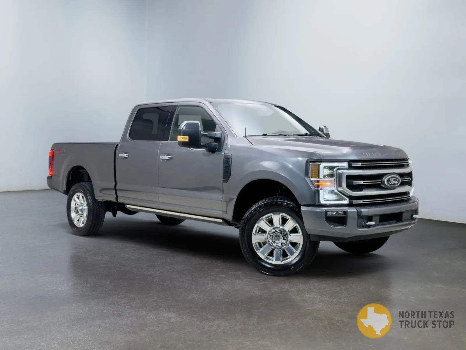 Gray 2021 Ford Super Duty F-250 Platinum FX4 6.7L Power Stroke 4x4 for sale in Mansfield, TX