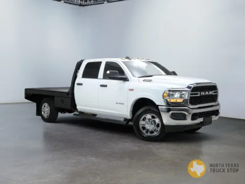 White 2021 Ram 3500 Tradesman SRW 6.4L HEMI 4x4 for sale in Mansfield, TX