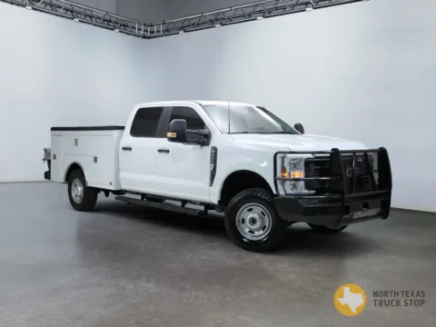 White 2026 Ford Super Duty F-250 XL FX4 Utility 6.8L Gas 4x4 for sale in Mansfield, TX
